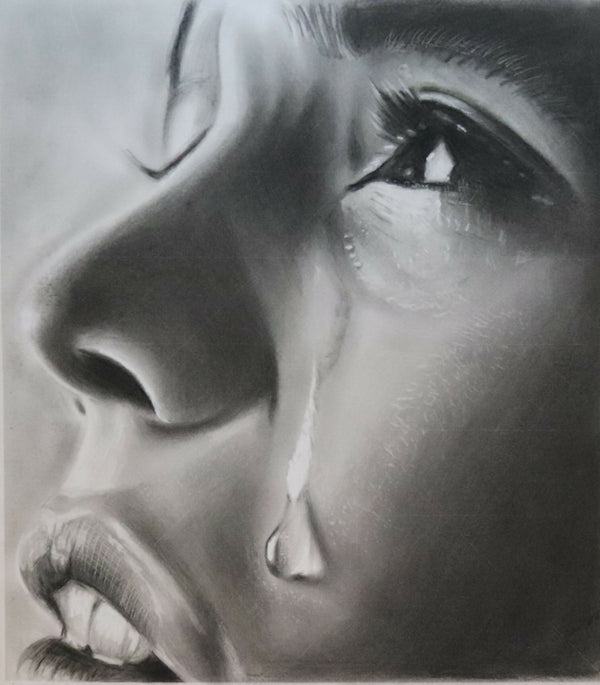 Girl in tears