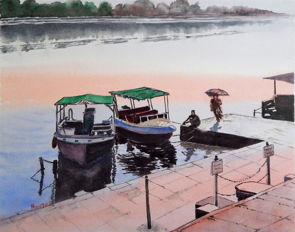 Ahalya Ghat - Narmada river, Maheshwar, MP
