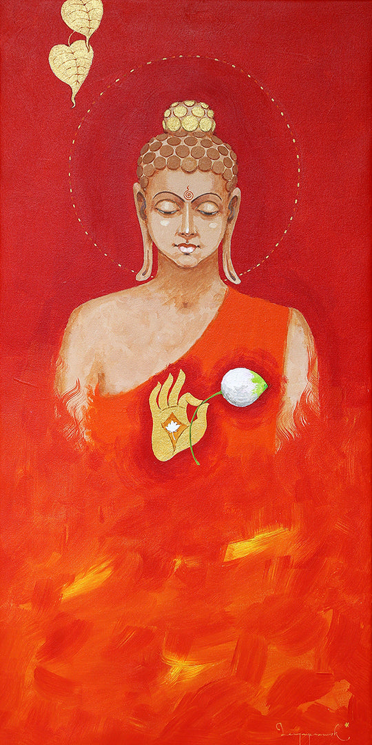 Buddha with Lotus Bud