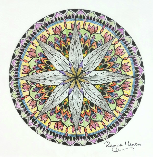 Floral Design Mandala