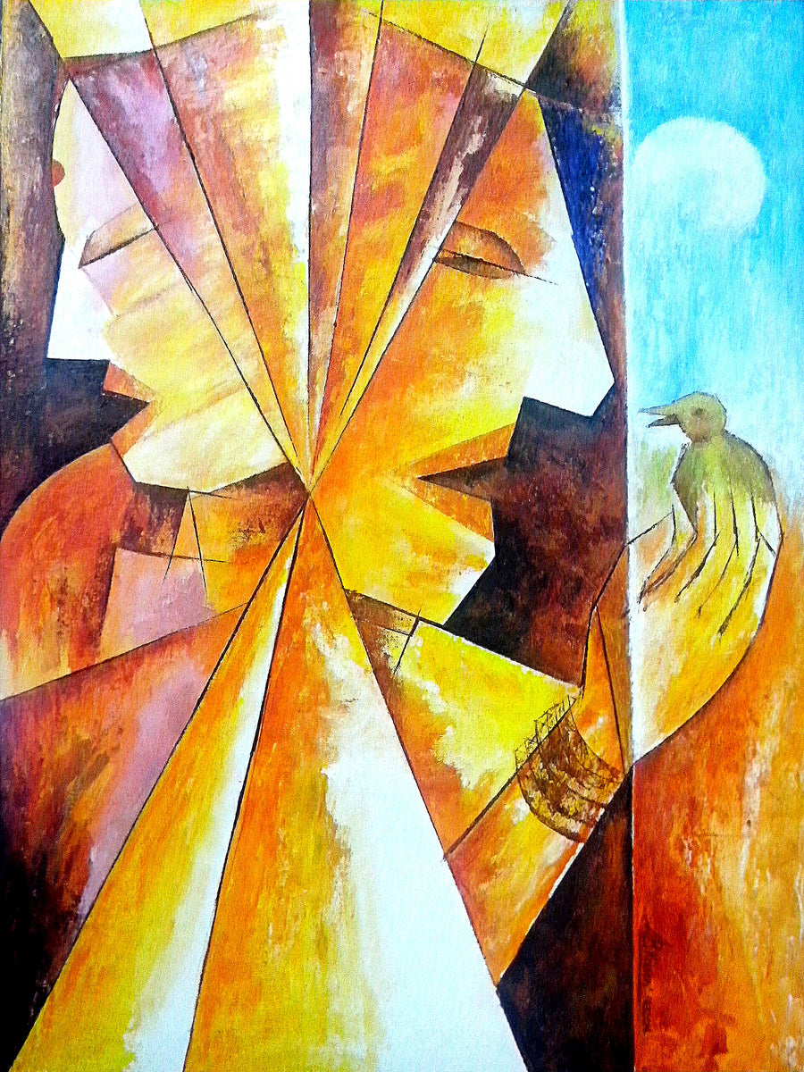 Buy Friendship Painting At Lowest Piece By anupam pal – Gallerist.in
