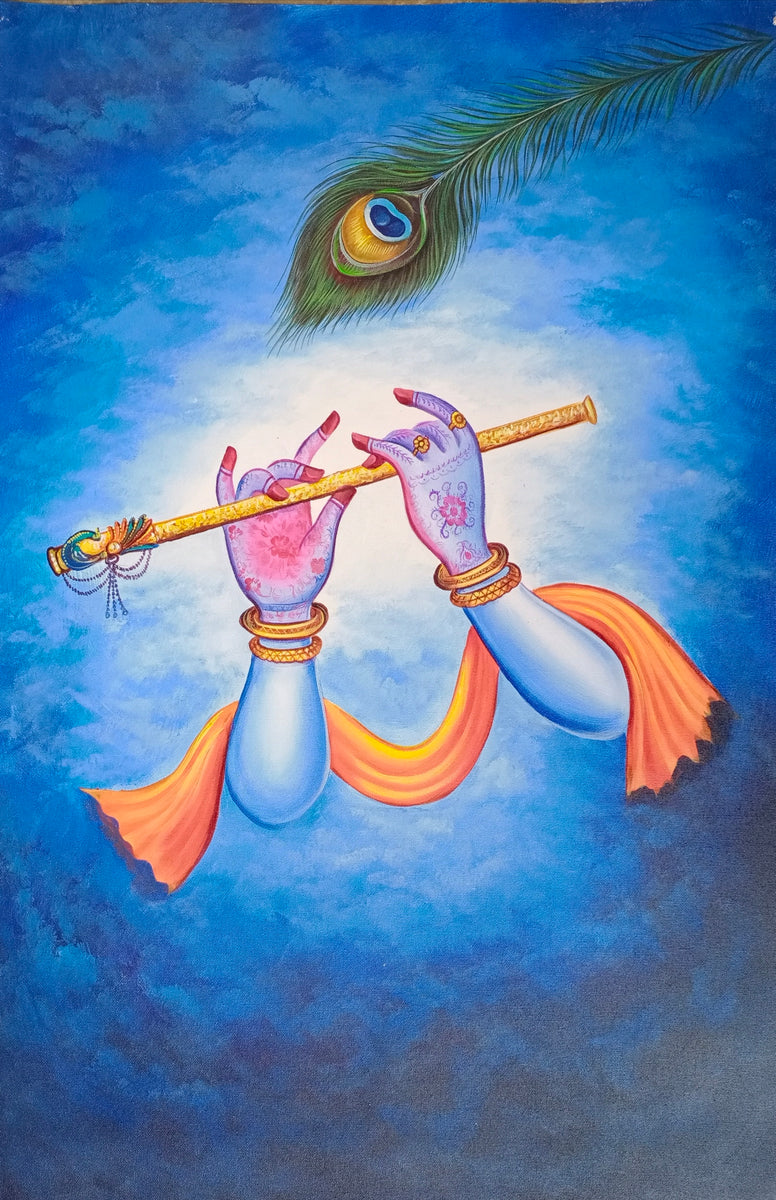 Lord Krishna painting – Gallerist.in