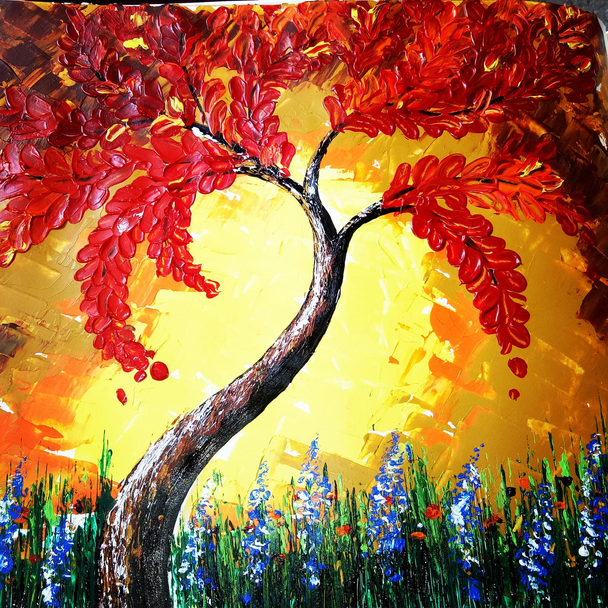 Buy Palette knife painting Painting At Lowest Price By Nikky Kumari