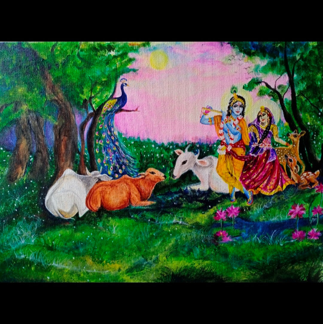 buy-radhakrishn-painting-at-lowest-price-by-ananya-parida-gallerist-in