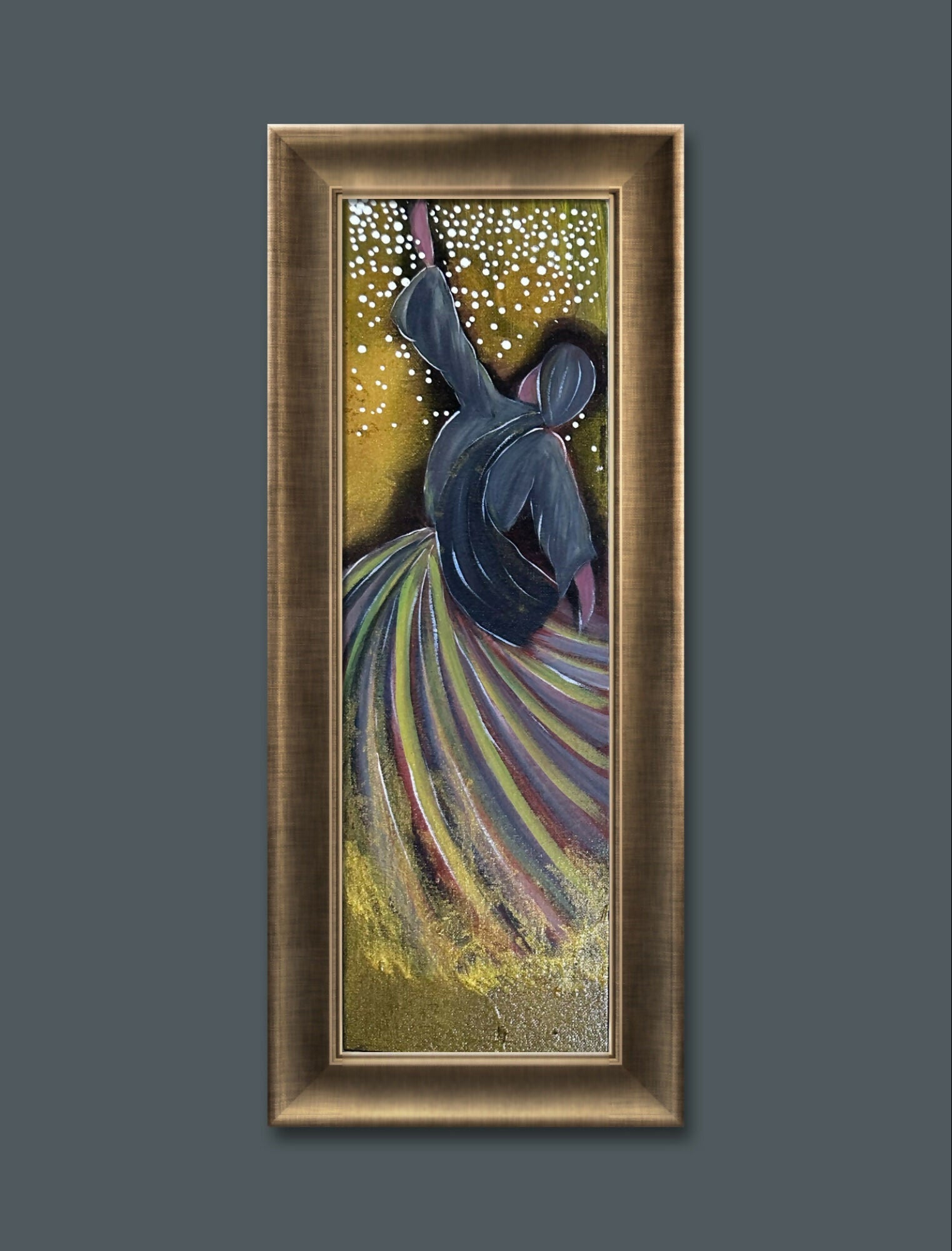 Dancing Dervishes- set of 3 paintings