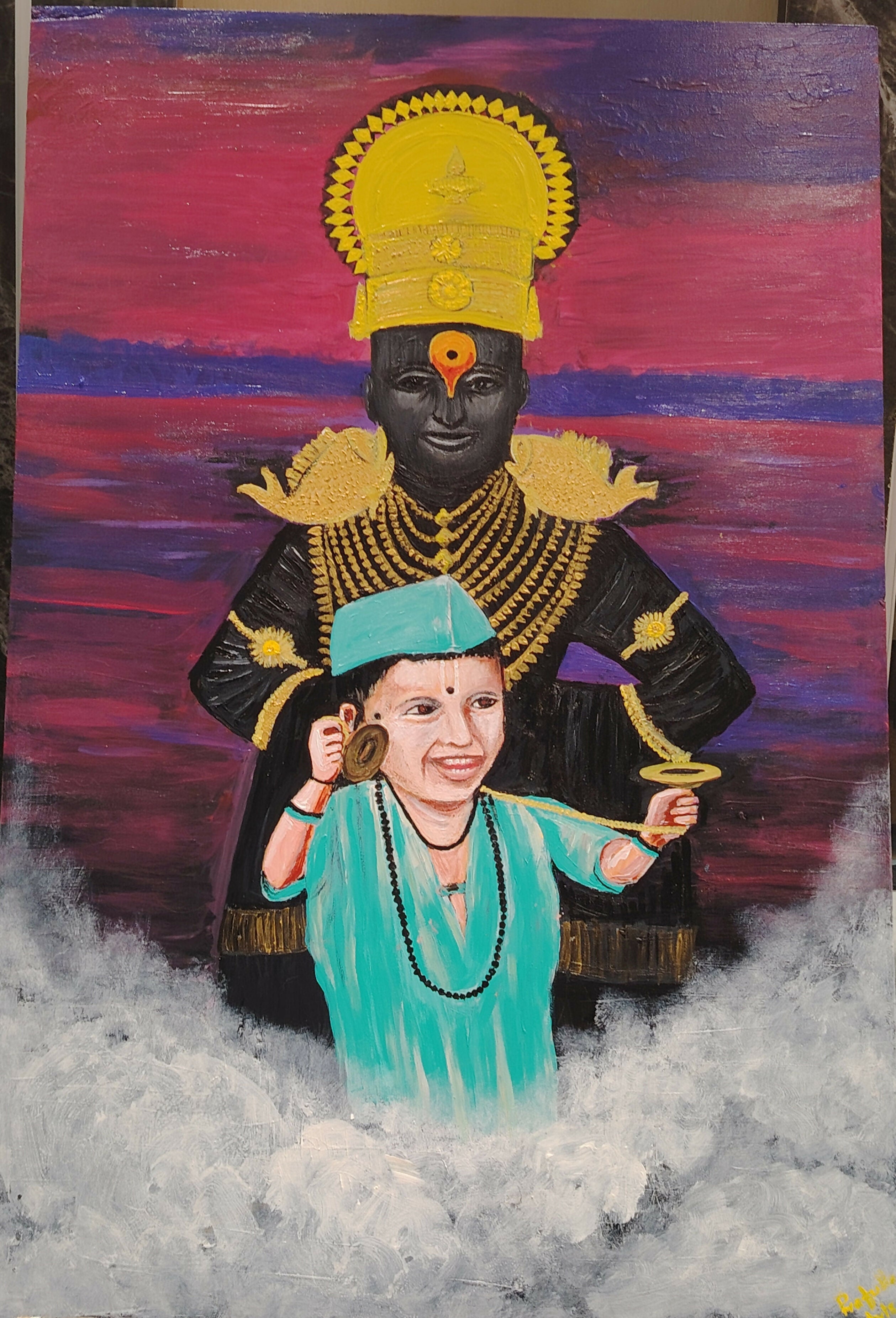 Lord Vitthal painting