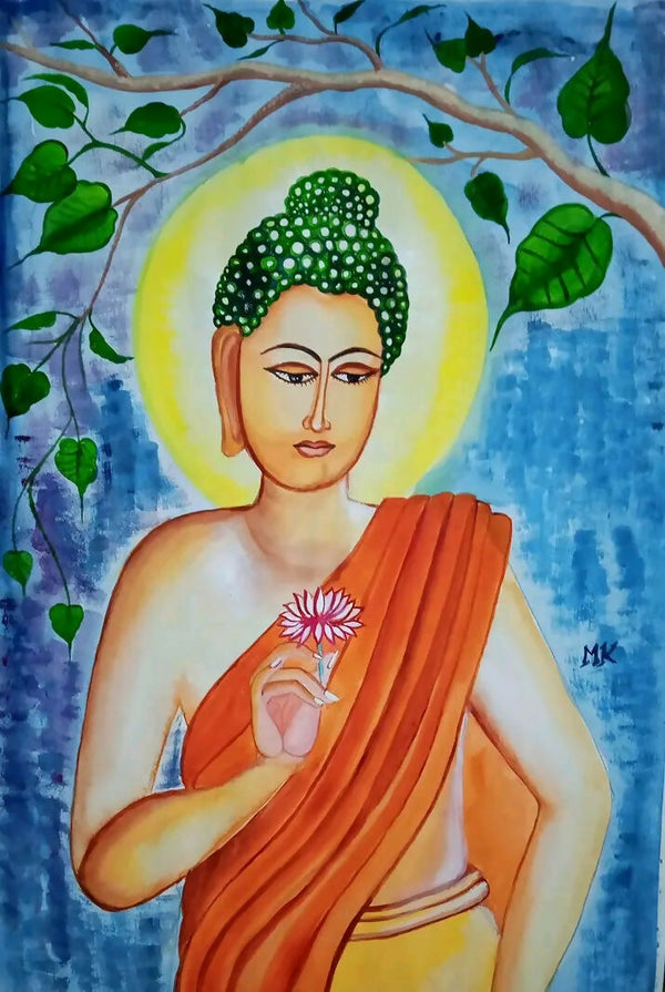 Budhha with lotus