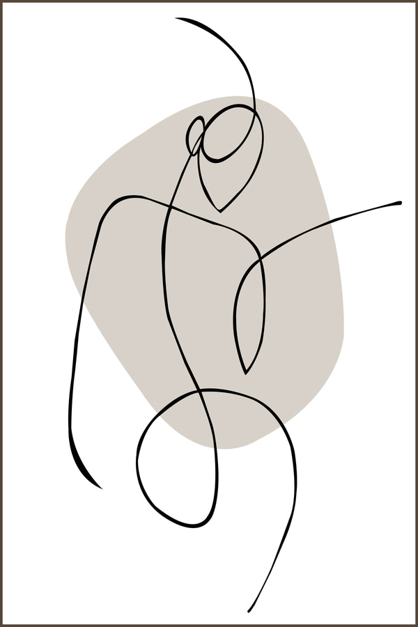 one line woman art 1