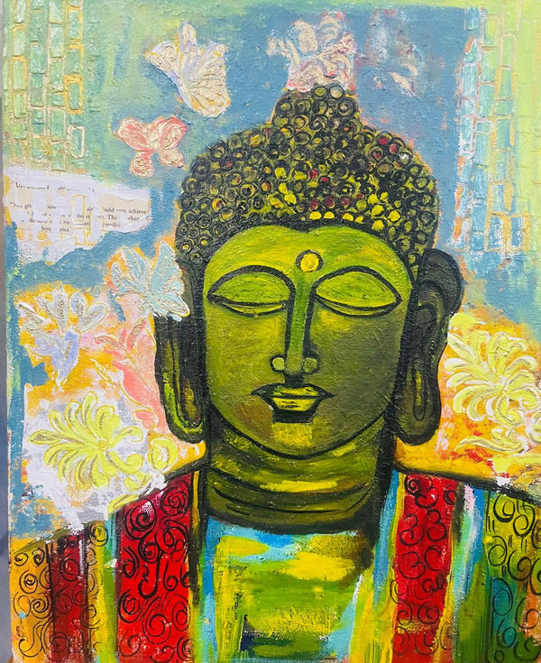 BUDDHA MORDERN PAINTING 2