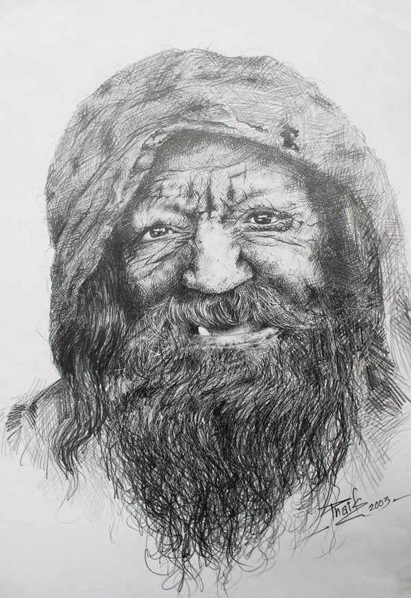 Old-man-portrait-pravin-naik-art-001