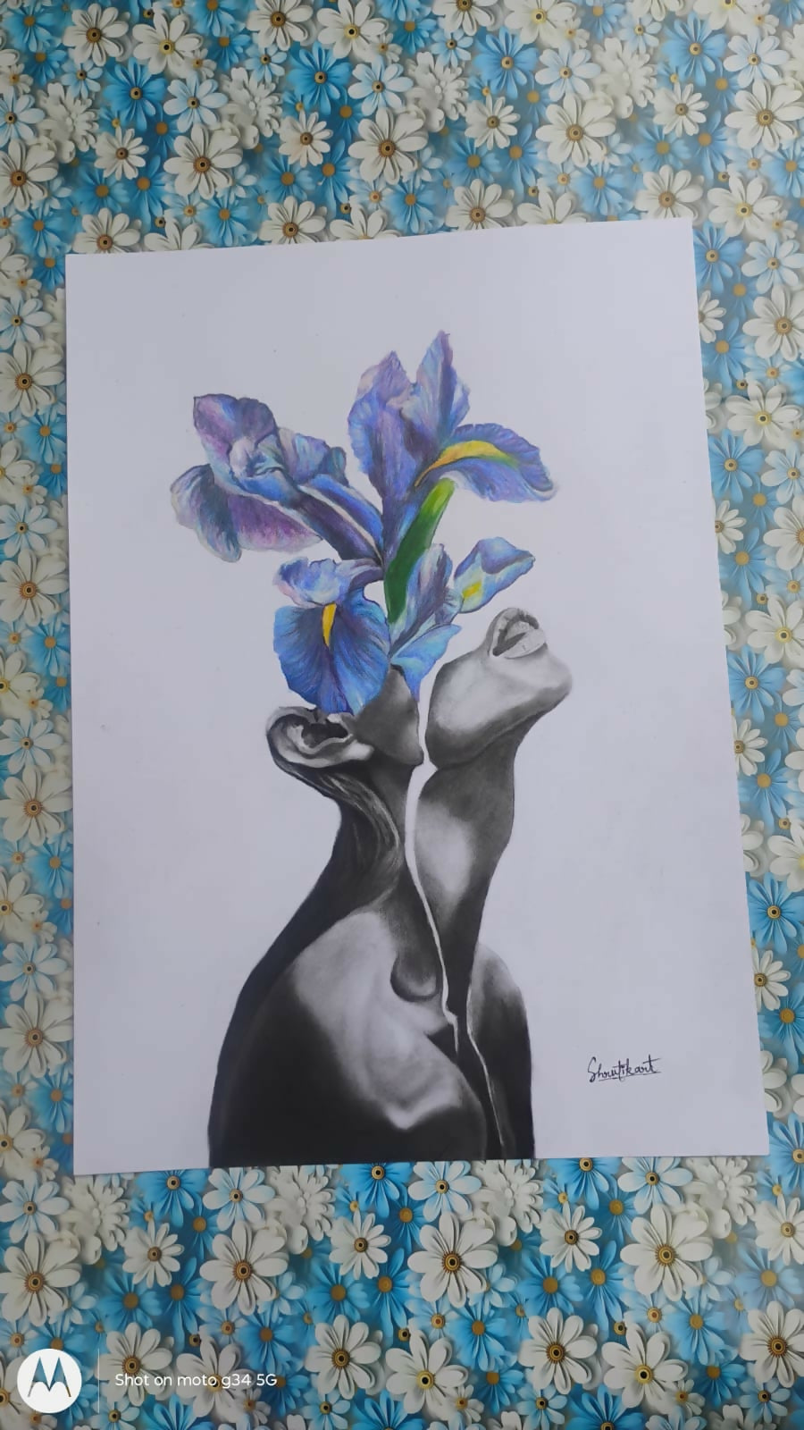 Blooming Soul Contemporary Figurative Art