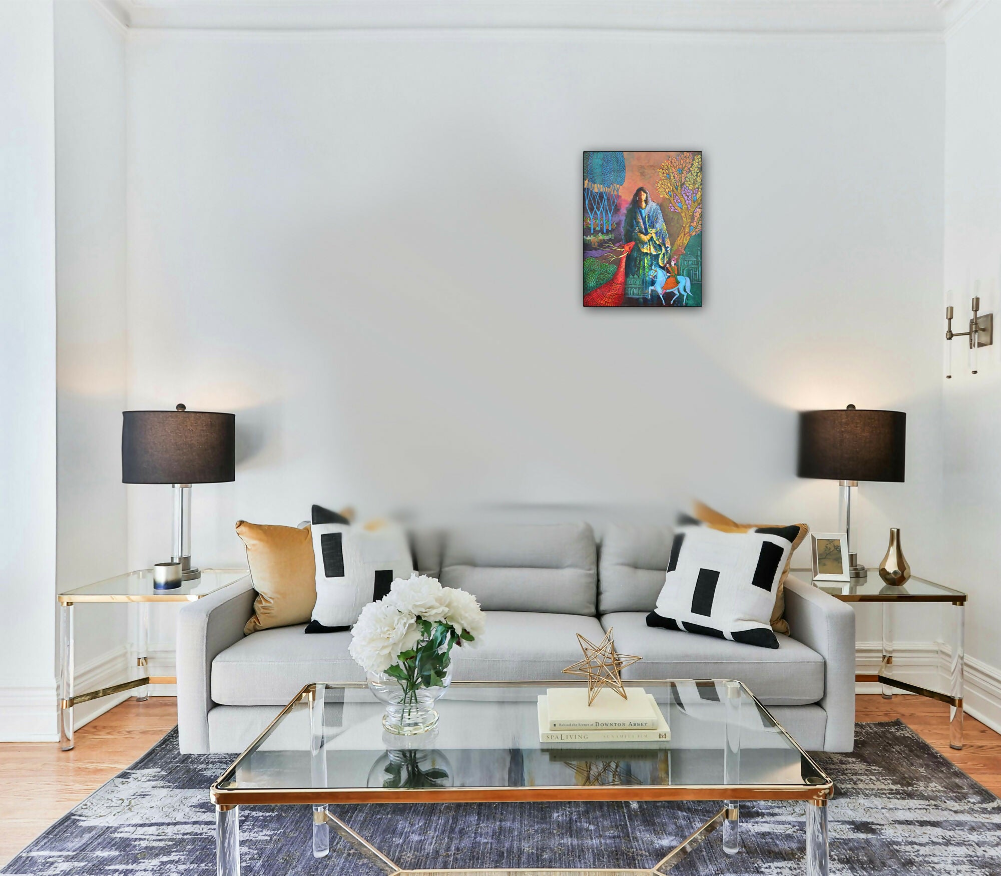 Bride & Prince of dreams (F-1) Indian style art