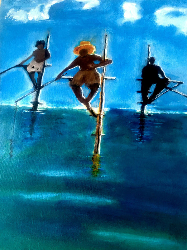 Stilt Fishing