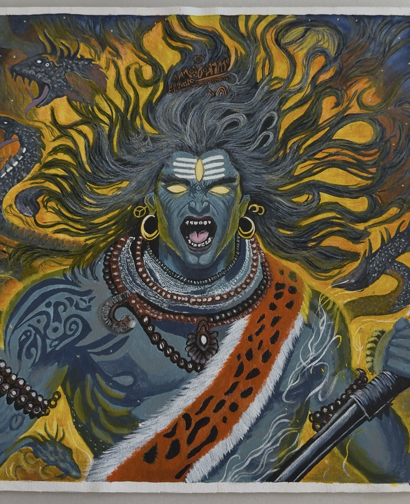 Rudra Roopam (The Fierce Form of Shiva)