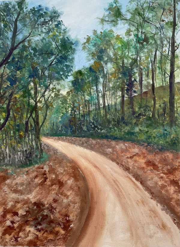 A Road and Trees