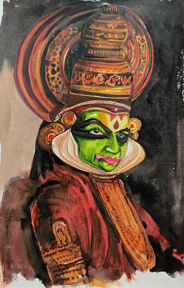 Kathakali makeup