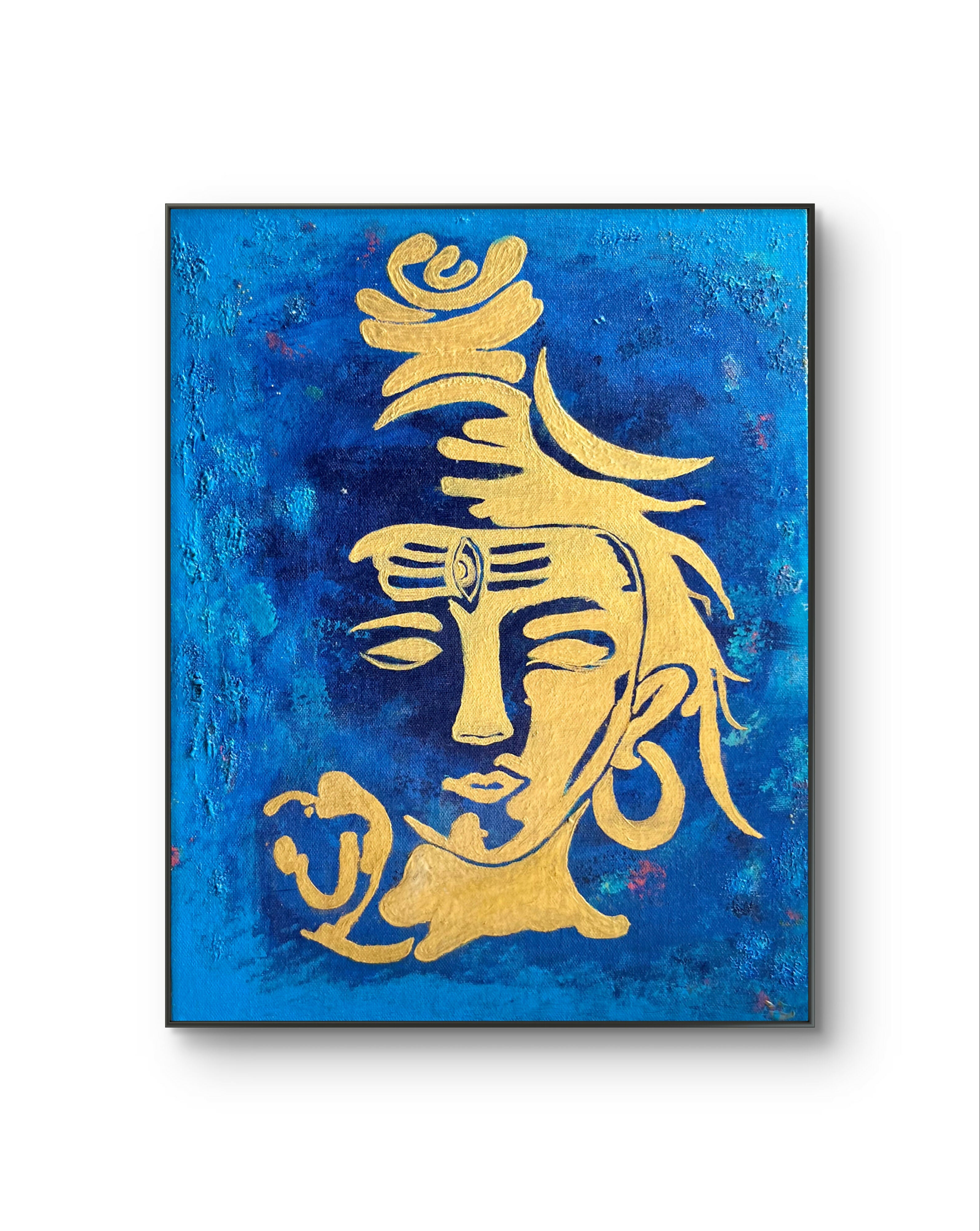 Golden shiva