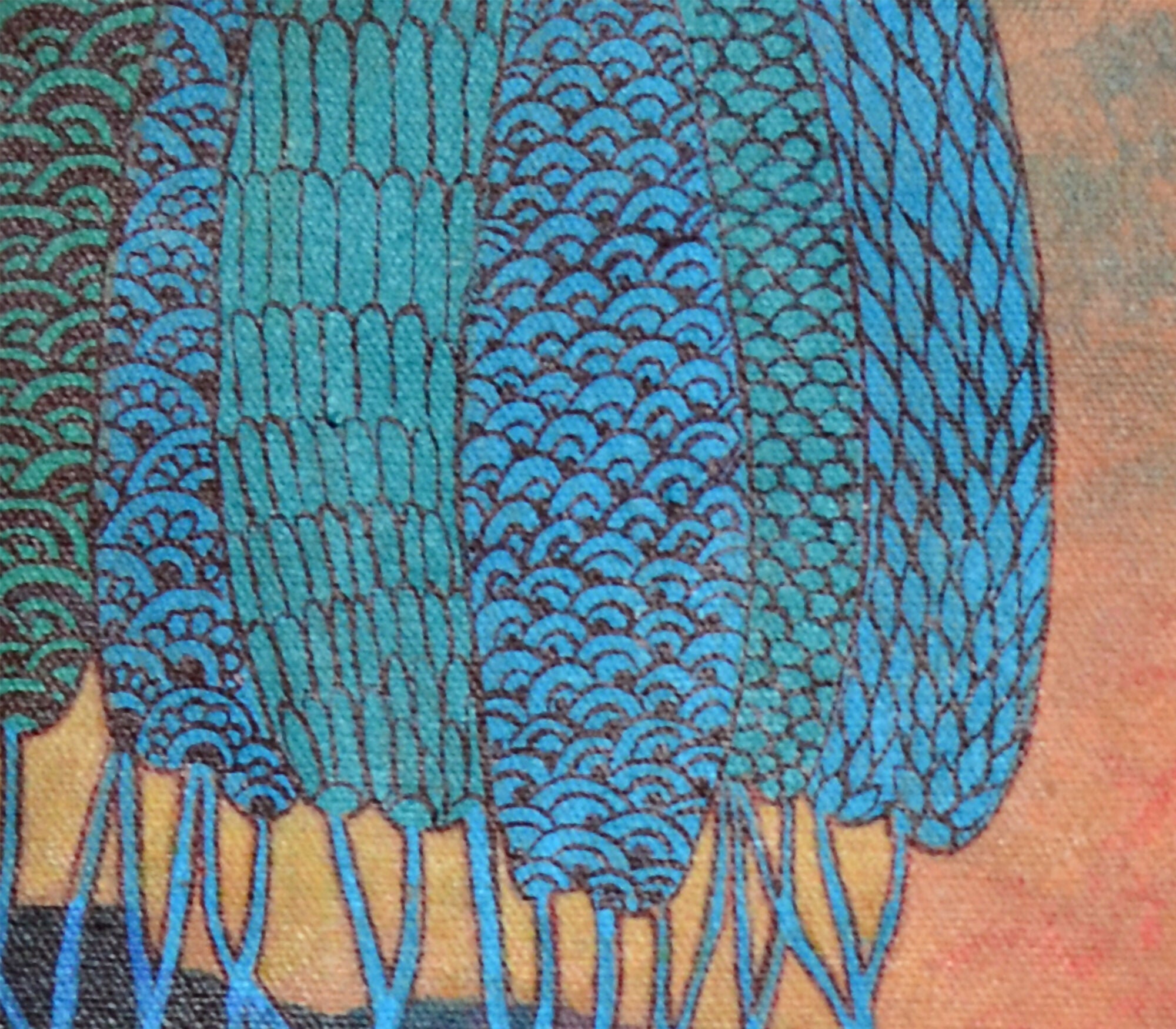 Bride & Prince of dreams (F-1) Indian style art