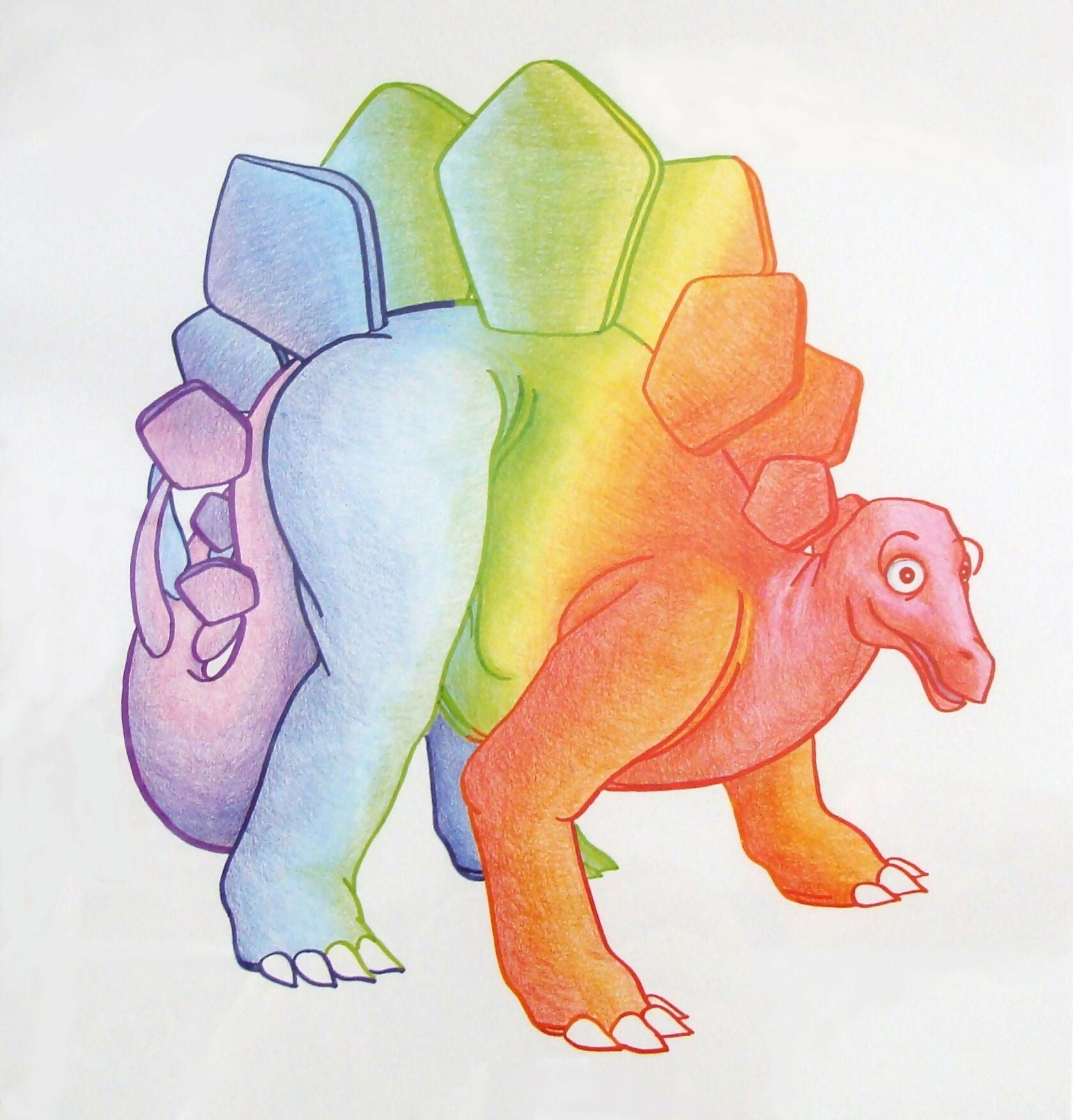 Chester the Stegadraweraus - close up