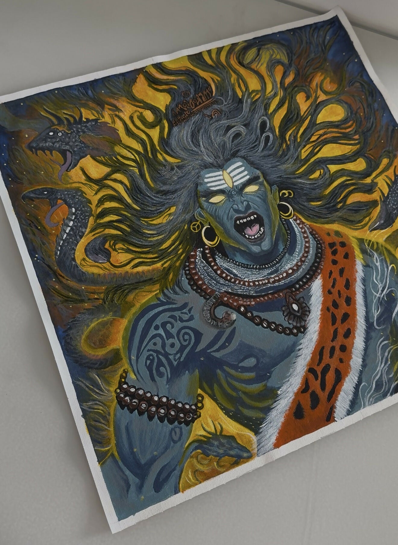 Rudra Roopam (The Fierce Form of Shiva)