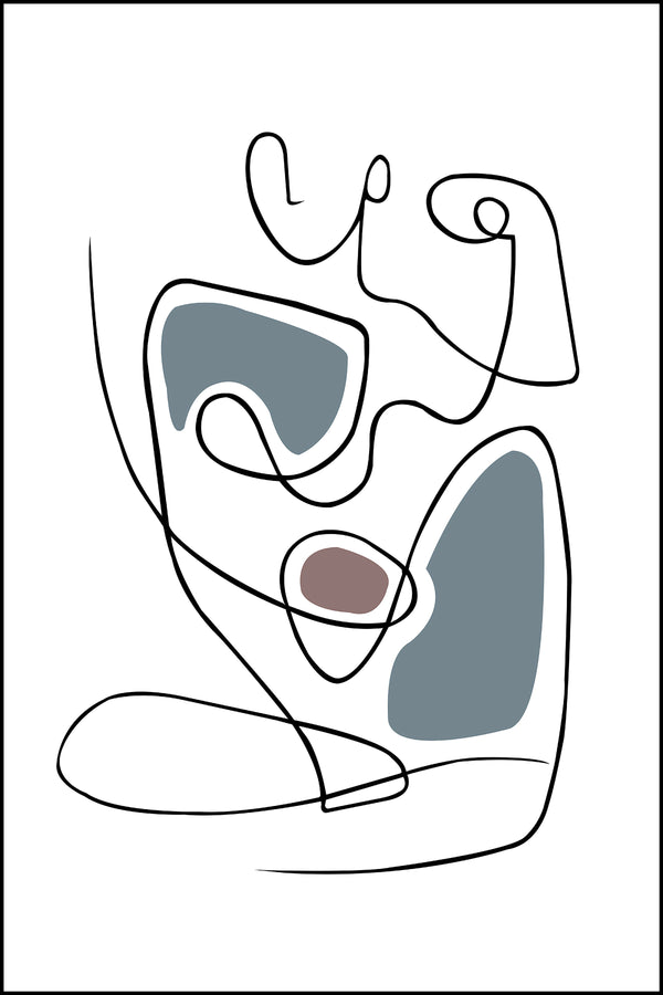 Woman- One line art 1