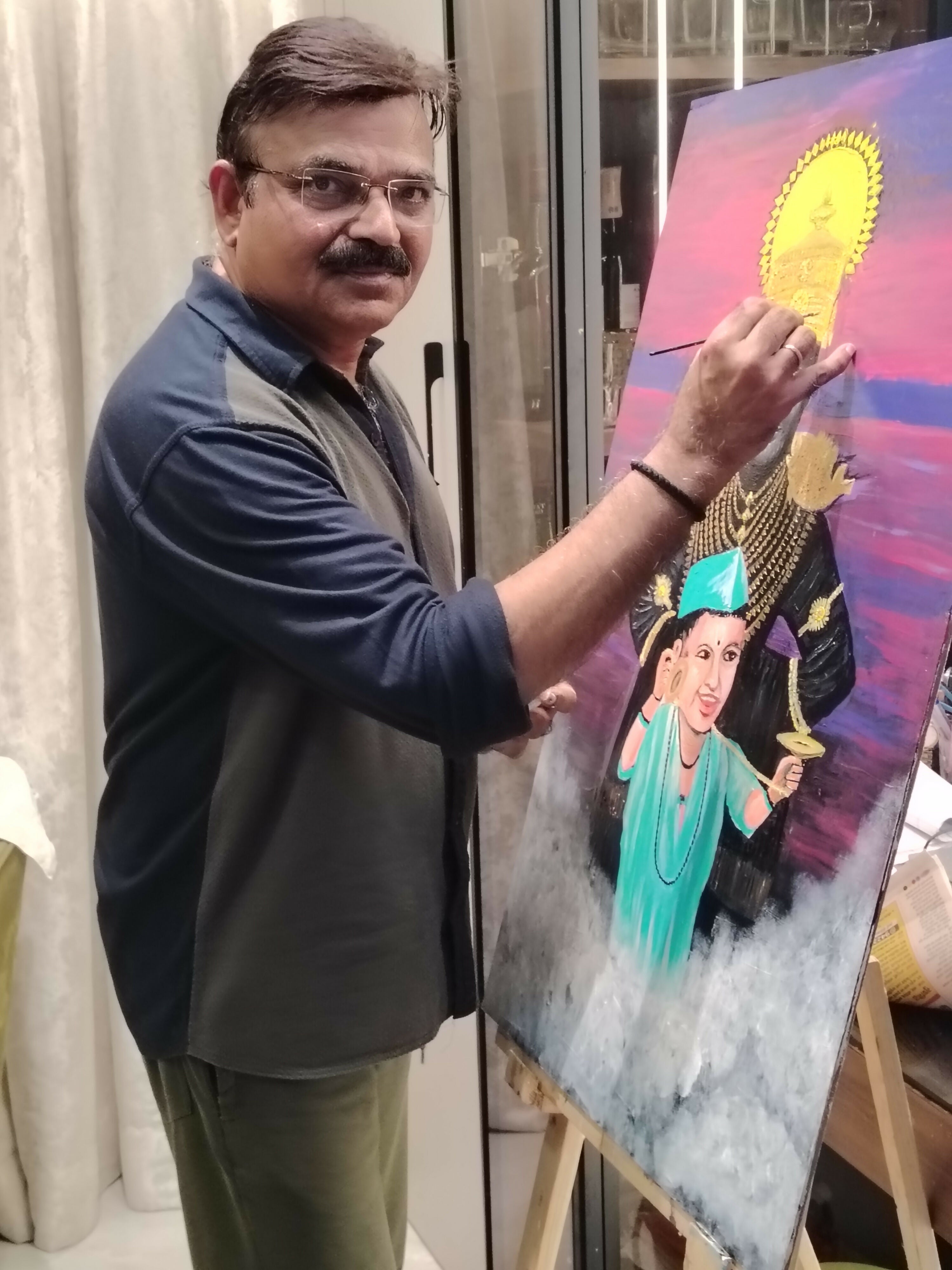 Lord Vitthal painting