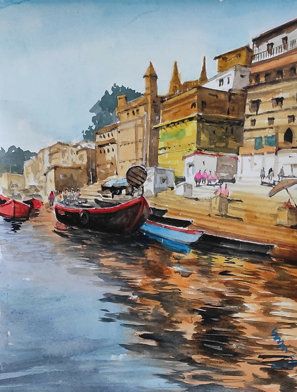 Banaras ghat series