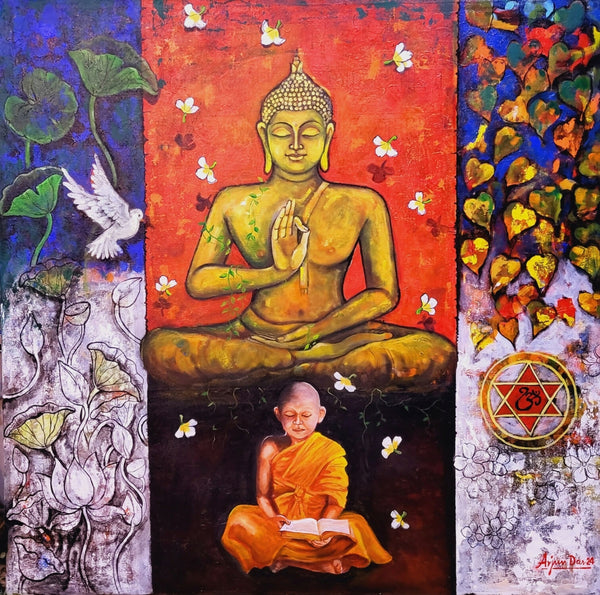 Buddha and Monk Child
