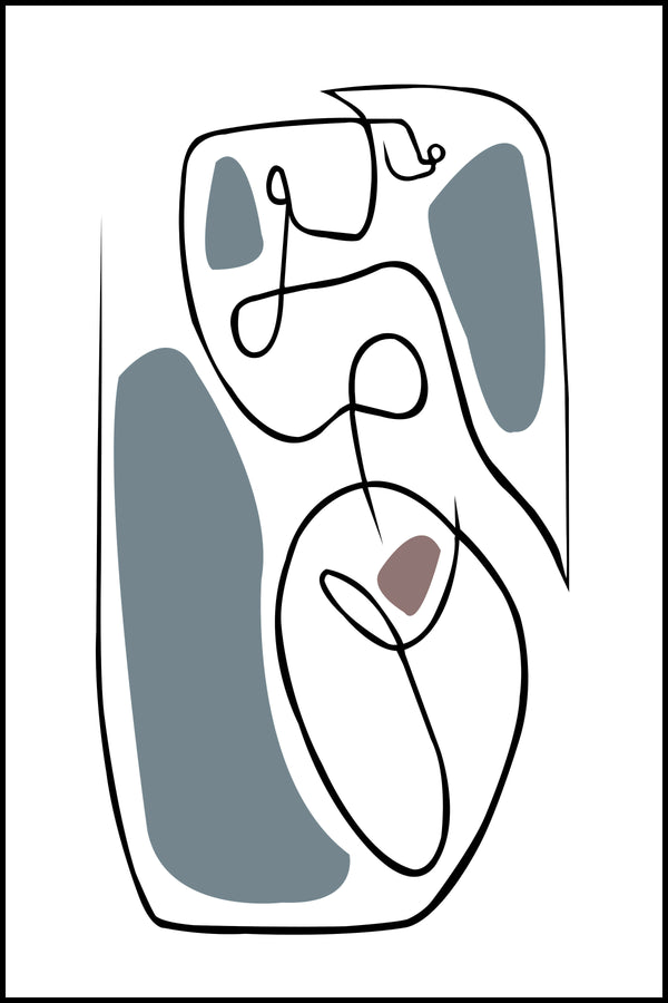 Woman- Single stroke art 1