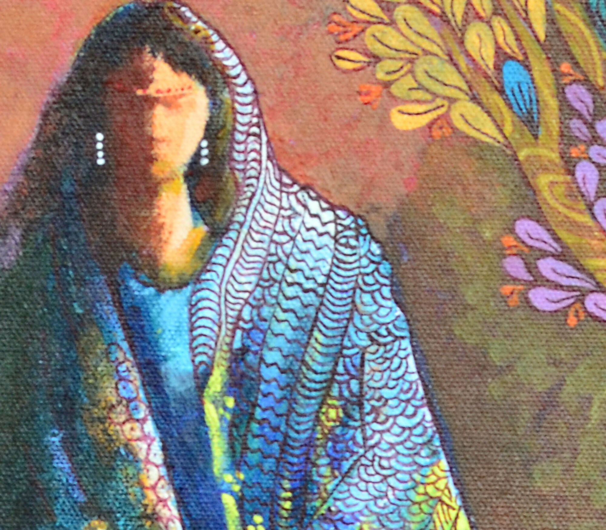 Bride & Prince of dreams (F-1) Indian style art