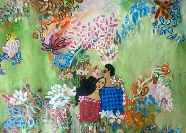 togetherness (couple ) Painting