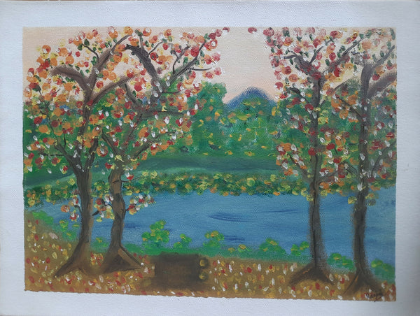 Nature Look along with river