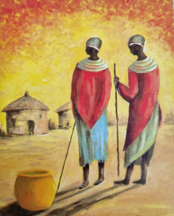 African tribal painting