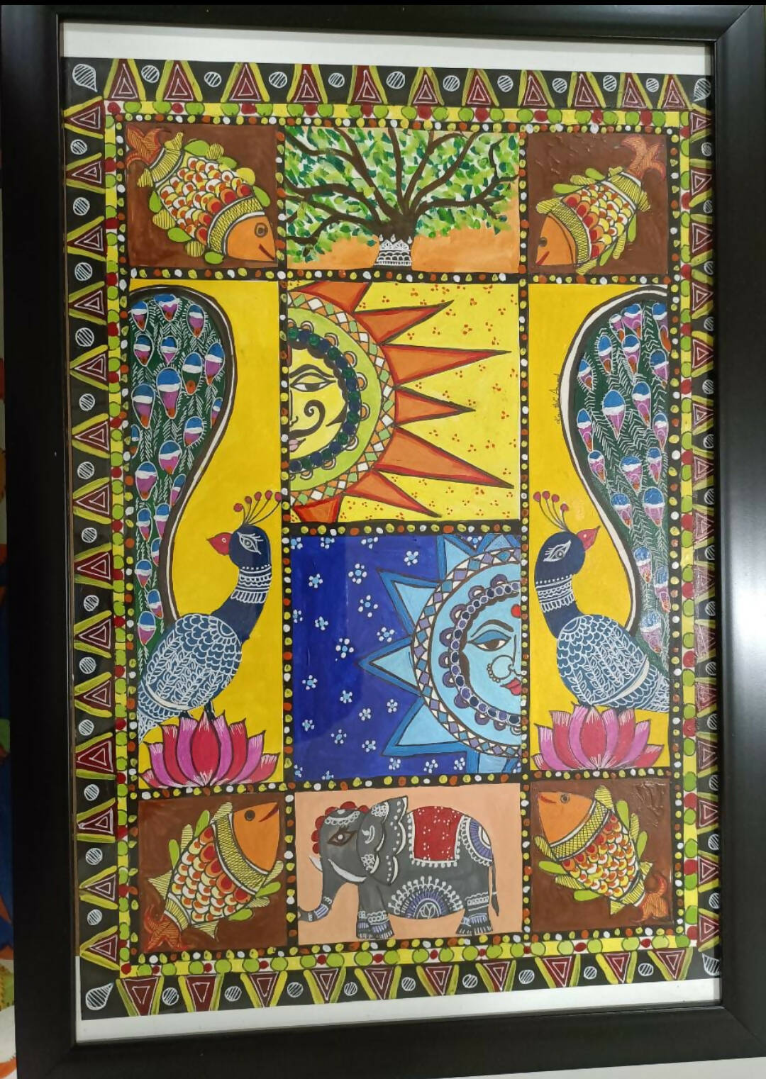 Madhubani Folk Art Painting