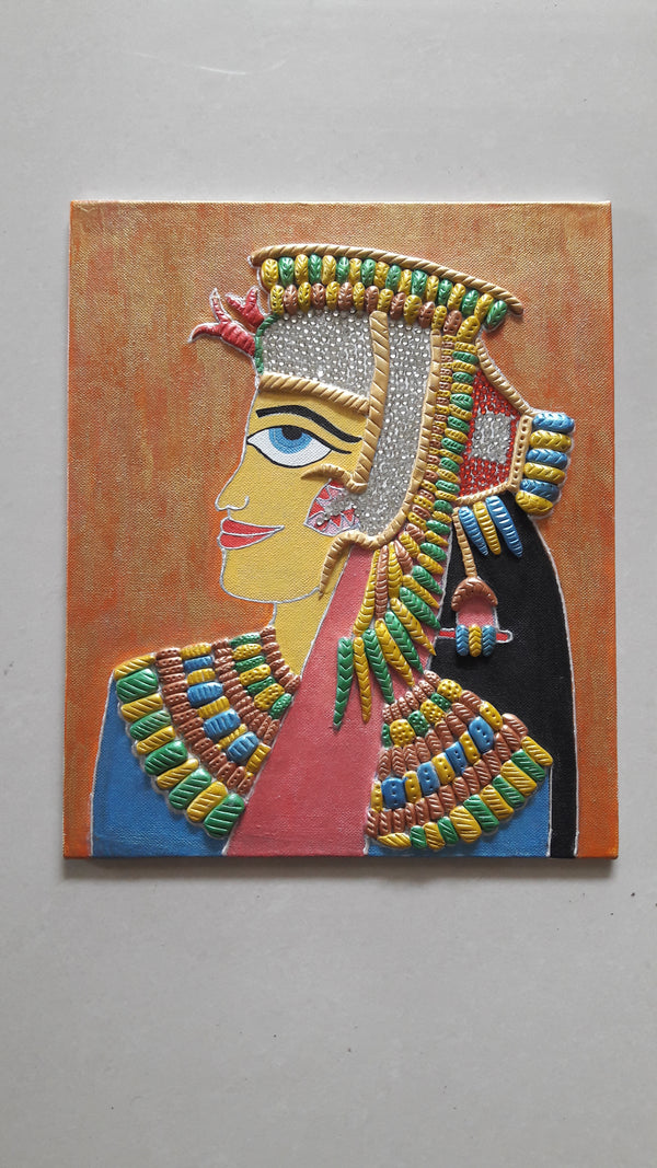 3D Mural on canvas board ( Egyptian Theme)