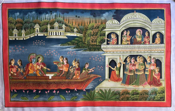Krishna Radha Krishna Painting