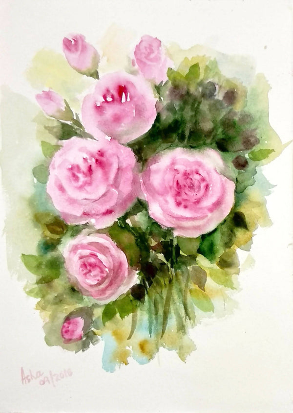 Bunch of Pink roses