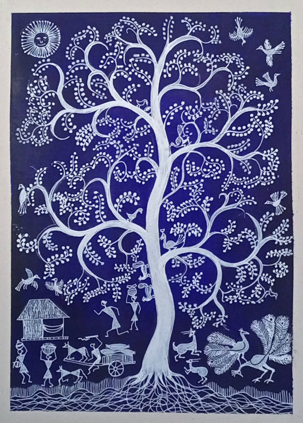 Tree, tribal motif