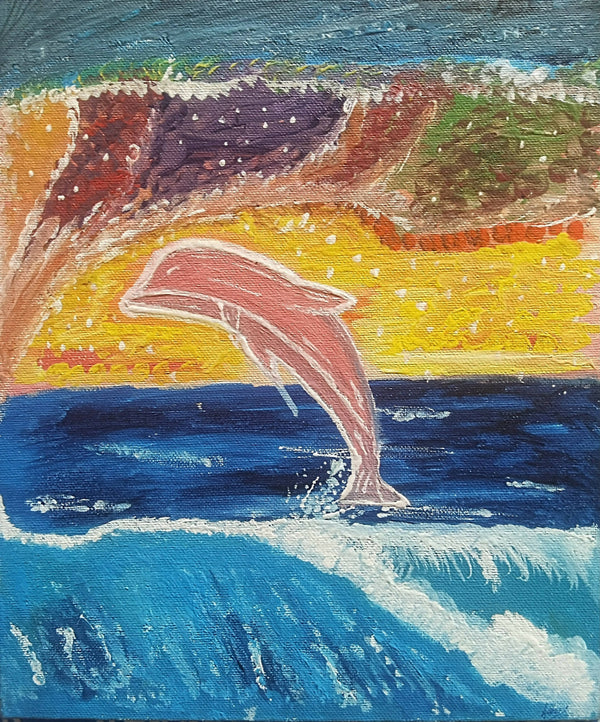 Abstract Dolphin