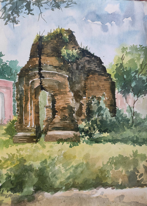 Vintage temple