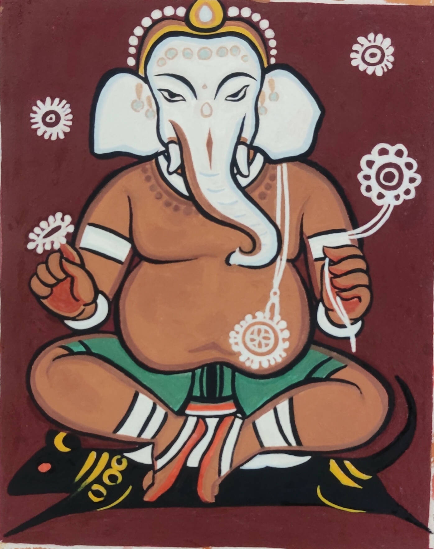 Lord Ganesha Painting