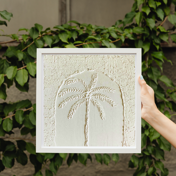 Texture tropical Palm Painting