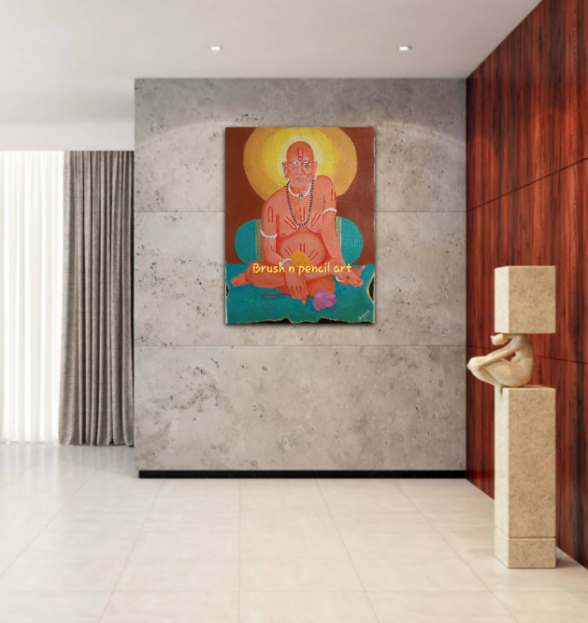 saf Shri Swami Samarth Ji Sparkle Coated Digital Reprint 13.25 inch x 9.25  inch Painting Price in India - Buy saf Shri Swami Samarth Ji Sparkle Coated  Digital Reprint 13.25 inch x
