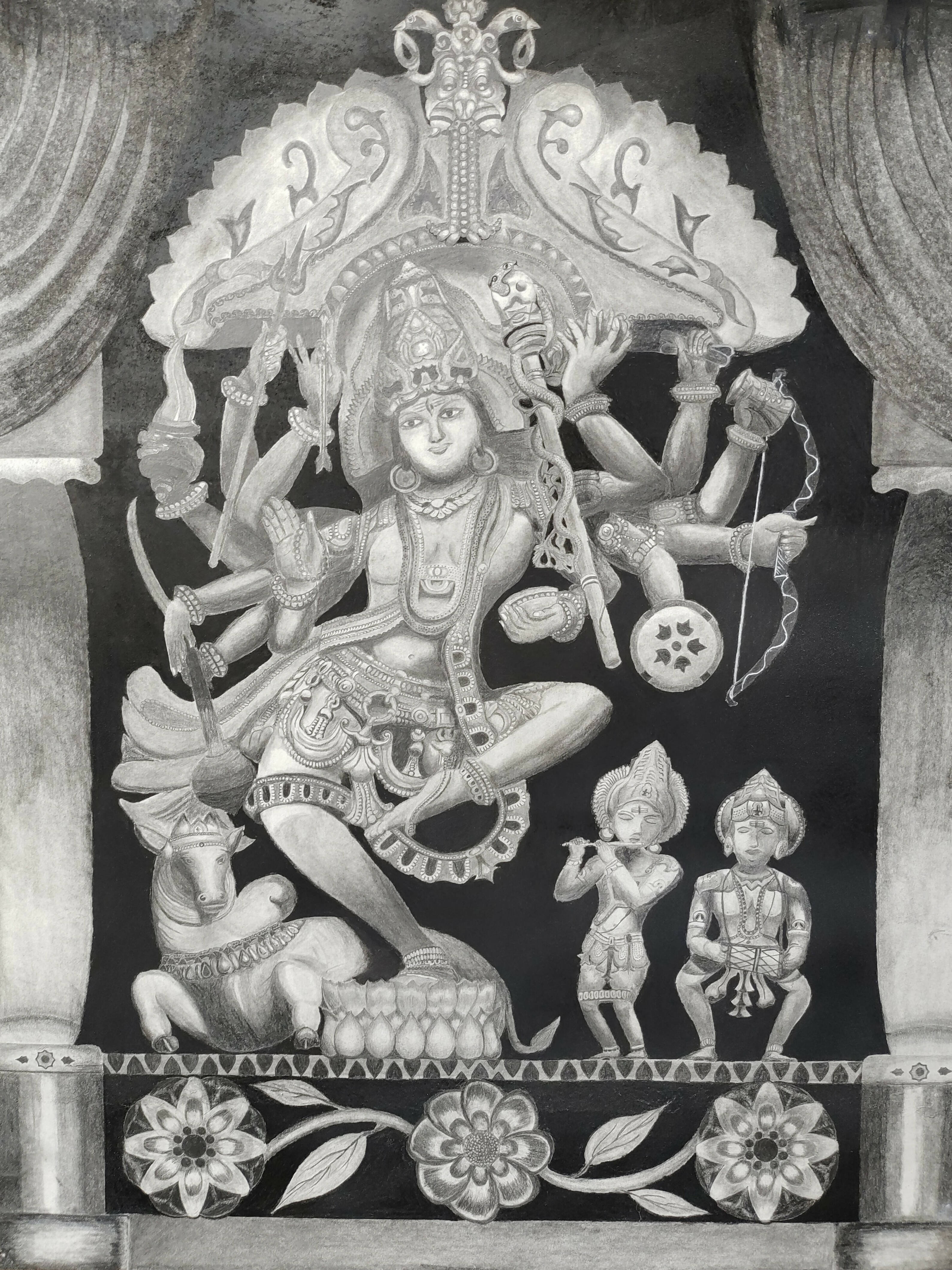 Natya Bhirava (Lord Shiva)