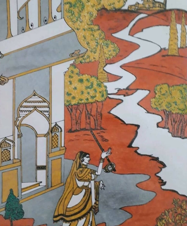 Meerabai Painting
