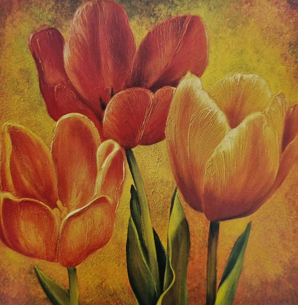 Flowers painting acrylic.