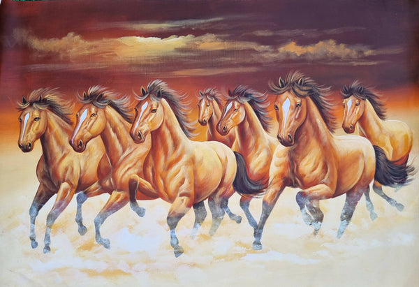 7 running horses vastu