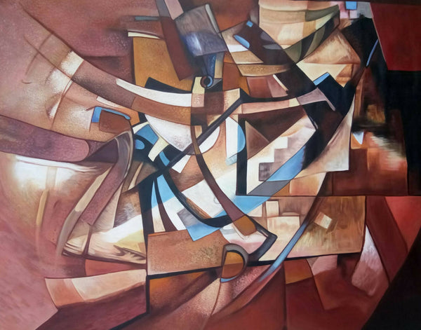 Abstract modern painting