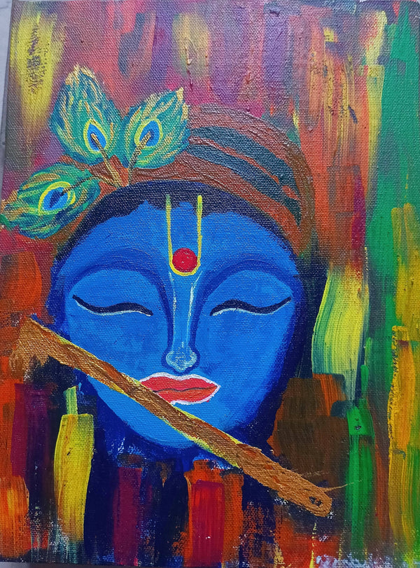 Krishna Oil Painting