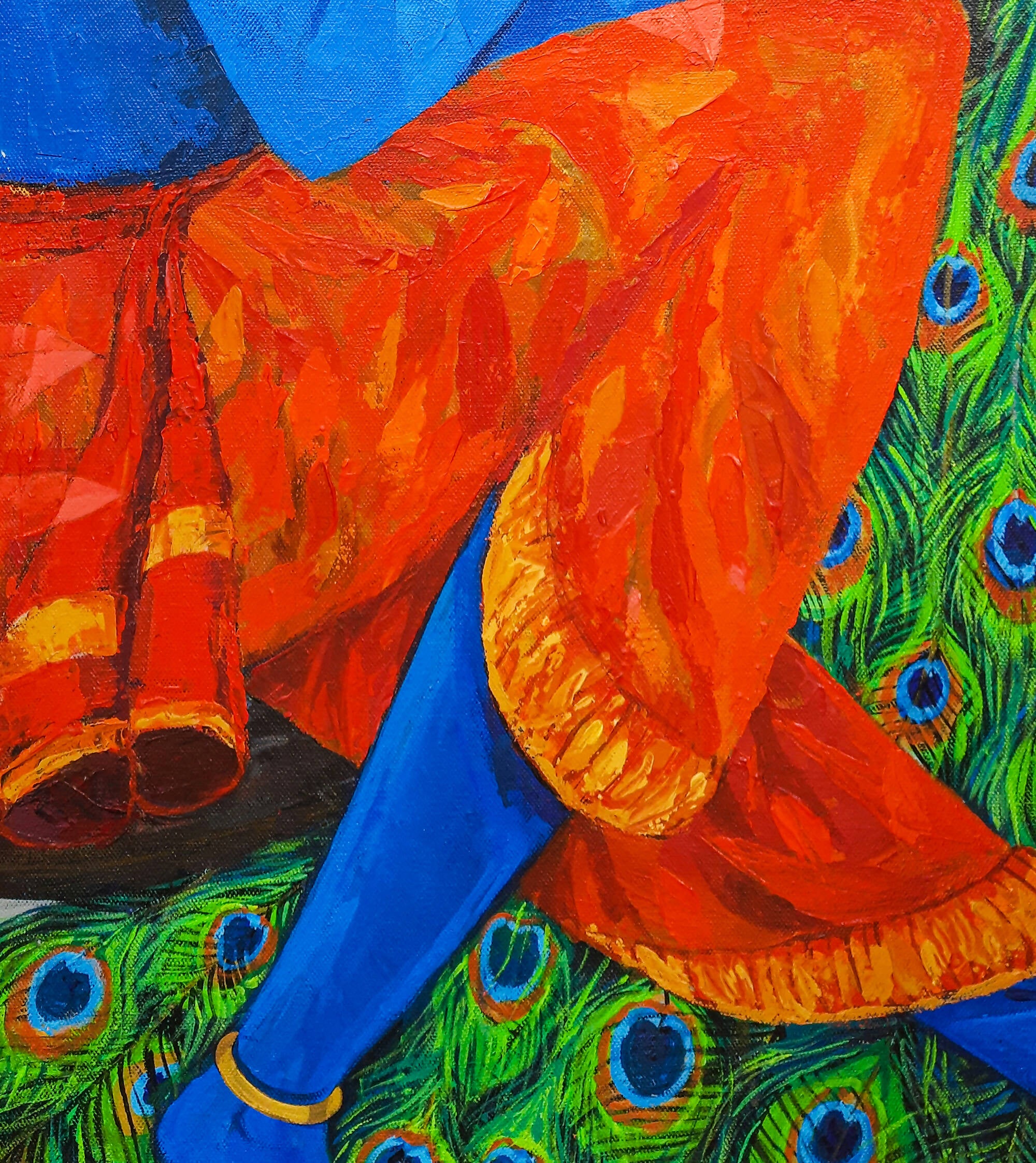Shree Krishna / Painting on canvas